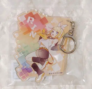 하츠네 미쿠 요미우리랜드 2019 아크릴 키링 카가미네 린