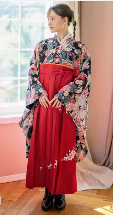 초등학교 하카마 캐서린 코티지 올인원 160cm