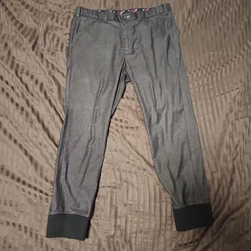 LOVELESS/러브리스: 다크 그레이 슬랙스 리브 포함