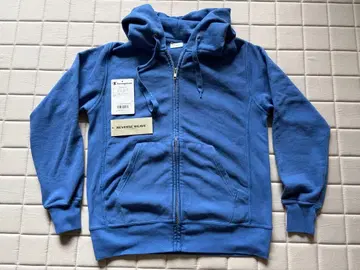 챔피온 리버스 위브 집업 후드 맨투맨 블루