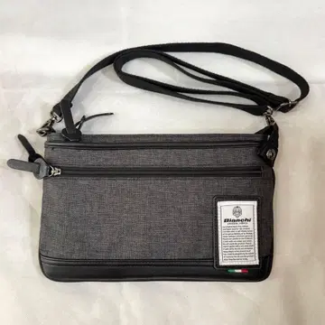 [새상품급] Bianchi 사코슈백 숄더백 그레이