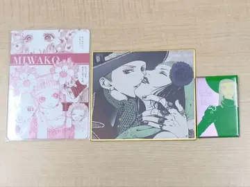 Paradise Kiss 파라키스 캔뱃지 색지 구매 혜택 미와코 3종