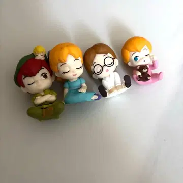 디즈니 어깨 쿵 Fig. 피터팬 가챠 전 4종 컴플리트 세트