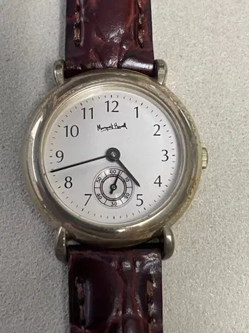 마가렛호웰 실버 손목시계 미사용품 본체만