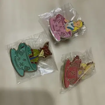 디즈니 앨리스 닉 핀 배지 3개 세트
