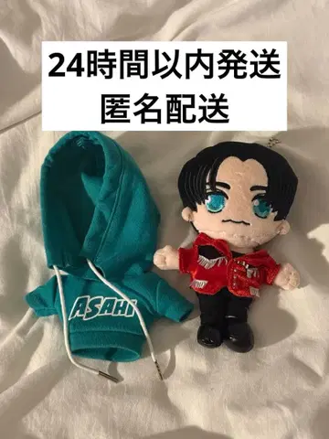 아사히 treasure 봉제 인형 복권 응원봉 커버