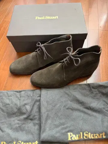 폴 스튜어트 크로켓&존스 브라운 스웨이드 처카 부츠