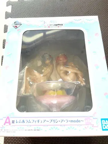 리제로 1번 복권 A상 렘&라무 피규어 ~푸딩 아 라 mode~