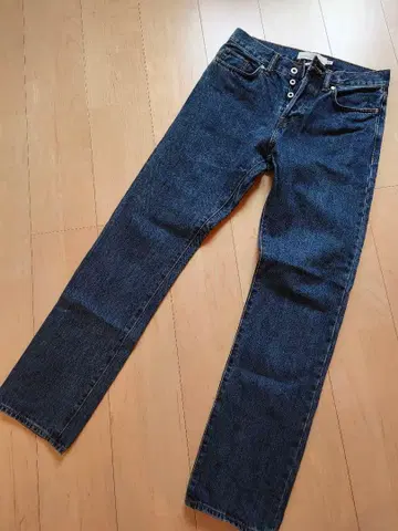 [새상품급] 다크 블루 스트레이트 데님, H&M W29. 길이 포장 없음