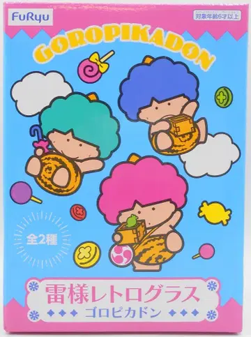 후류/산리오 번개님 레트로 글래스 고로피카돈 14671