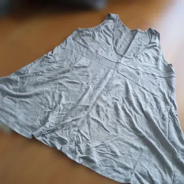 새상품, 택 포함 Sea Room lynn 린넨 BACK 플레어 튜닉