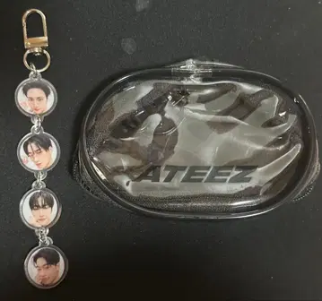 ATEEZ 유닛 키링 미니 파우치