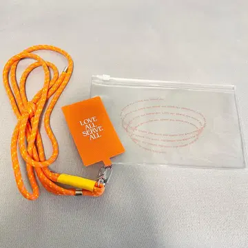 후지이 카제 스마트폰 스트랩 오렌지