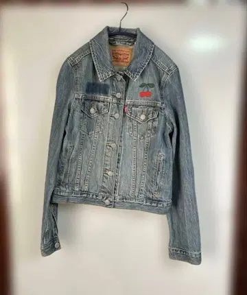 Levi's 데님 자켓 S 사이즈 체리 자수