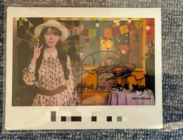 모리야 레이나 친필 사인 폴라로이드 & 친필 사인 태피스트리
