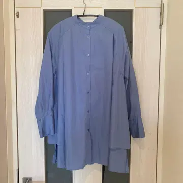 KBF 헤임턱 미니 셔츠 원피스