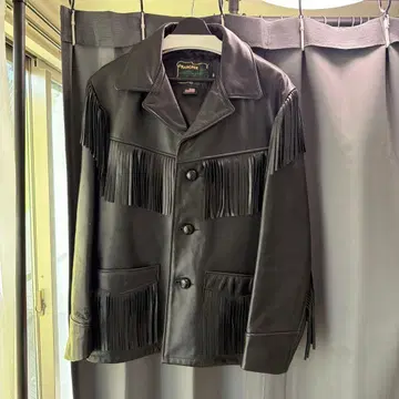 Schott 샷 프린지 카 코트 40