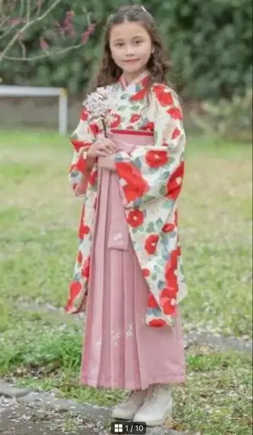 캐서린코티지 하카마 세트 여자 하카마 140 졸업식