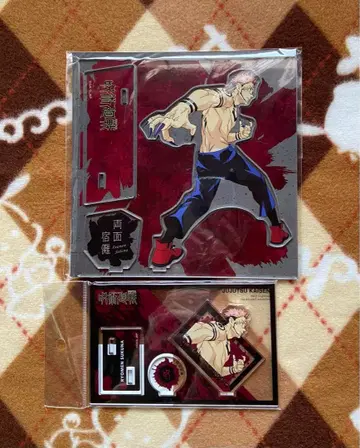 주술회전 대교류전 아크릴 스탠드 양면 스쿠나 세트