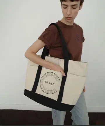 CLANE 10TH LOGO HUGE TOTE BAG