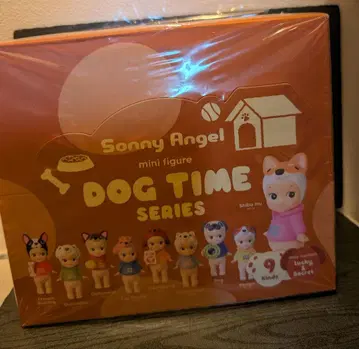 [ 미사용 ] 소니 엔젤 도그 타임 시리즈 노멀 9p 개봉필