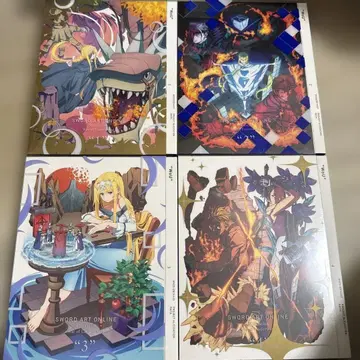 Blu-ray 소드 아트 온라인 앨리시제이션 4권 세트