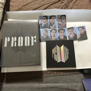 BTS PROOF CD + 트레이딩 카드 8장 세트