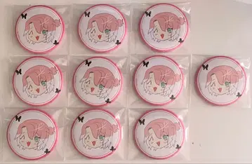 크로노바 캔뱃지 손글씨 아마무 레무