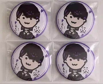 크로노바 캔뱃지 손글씨 시노