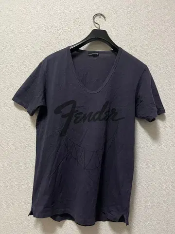 라드 뮤지션 펜더 프린트 반팔 T셔츠 /42 다크 네이비