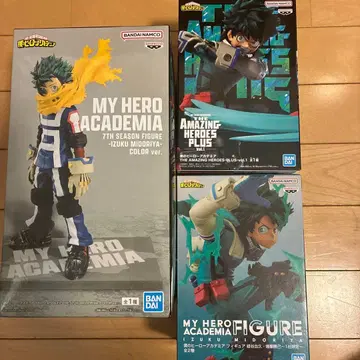MY HERO ACADEMIA 미도리야 이즈쿠 피규어 3점 세트