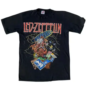 90s VINTAGE - LED ZEPPELIN / JERZEES / M