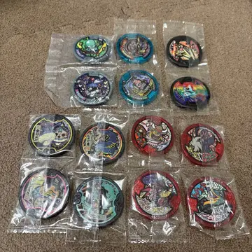 요괴워치 요괴 메달 미개봉 세트