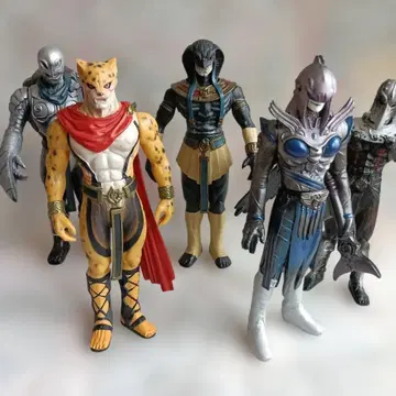 라이더 괴인 소프트 비닐 가면라이더 아기토 언노운 5체 세트