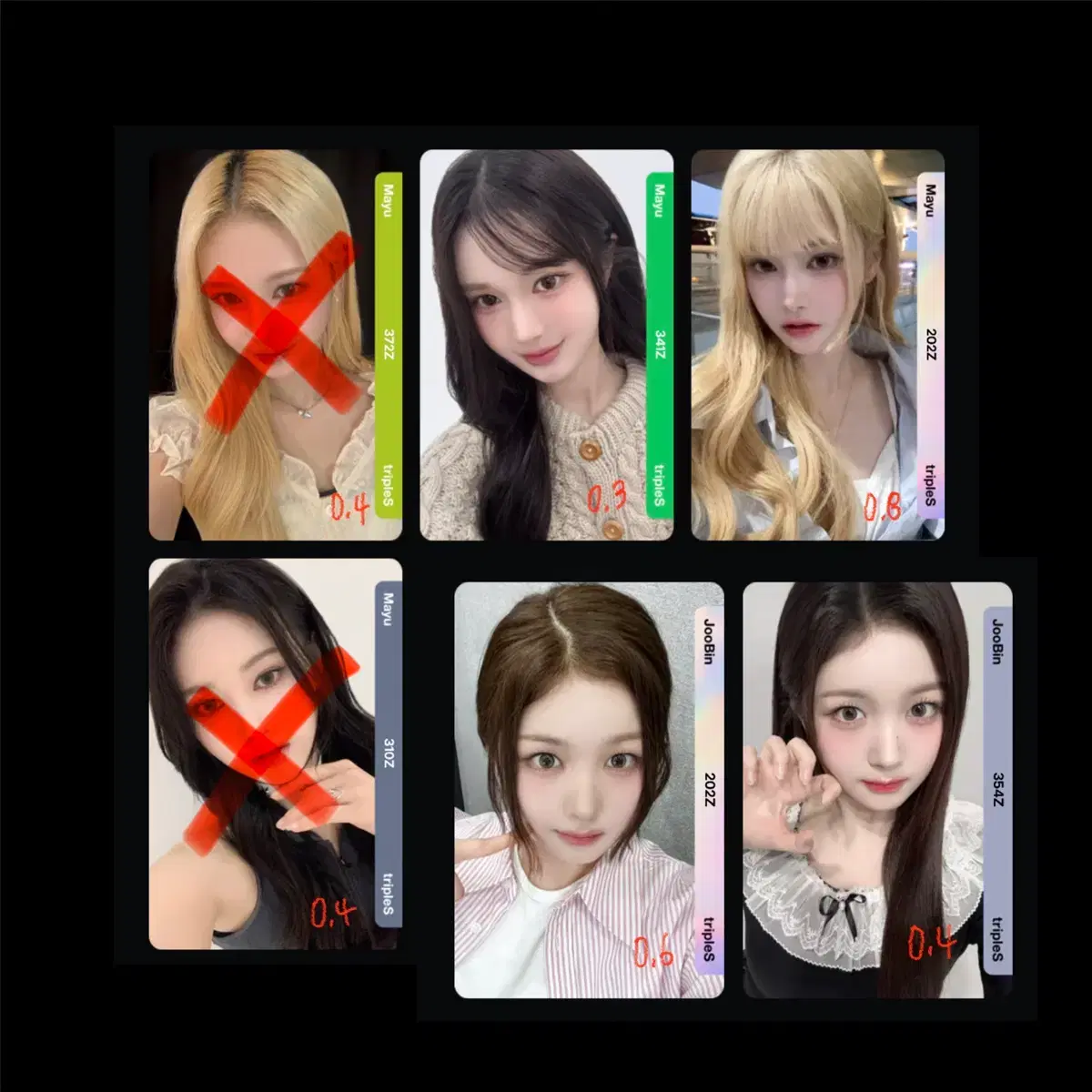 Digital Only) Triples Mayu e401 aa403 Obj PCO on Bunjang Global Site.