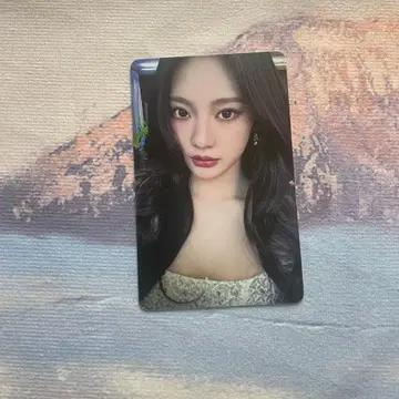 aespa 닝닝 6000엔 한정판 트레이딩 카드 구매 혜택 팬미팅 팬미