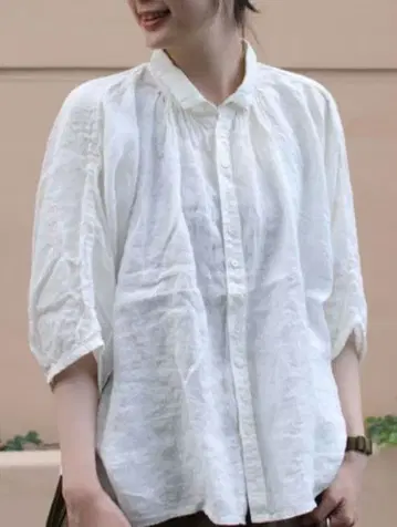 브로캔트 도밍고 린넨 캔버스 그랑 셔츠 2