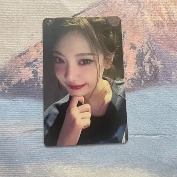 aespa 닝닝 6000엔 한정판 트레이딩 카드 구매 혜택 팬미팅 팬미