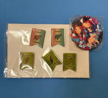 앙스타 애니메이션 Blu-ray 특전 핀 배지 2wink, Switch