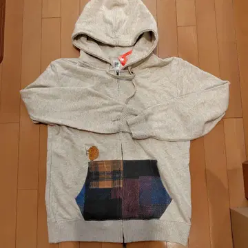 그라니프 더블 지퍼 후드티 체크