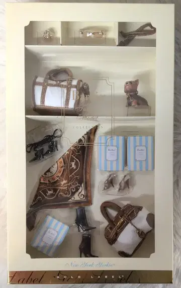 마텔 바비 FMC 뉴욕 요키 (잡화 세트)