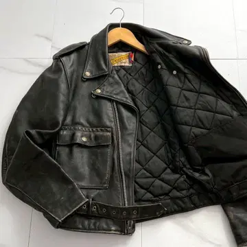 인기 샷 퍼펙트 더블 라이더스 36 올 가죽 블랙