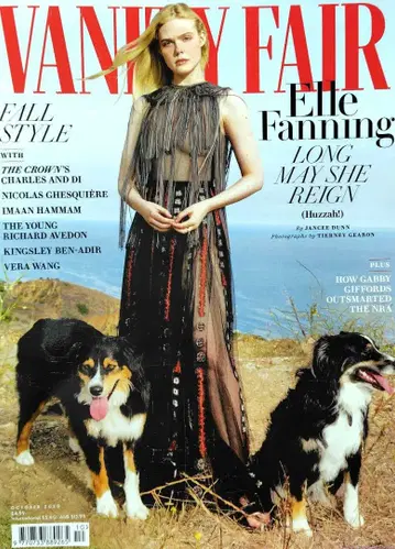 VANITY FAIR 2020 10 표지 엘 패닝