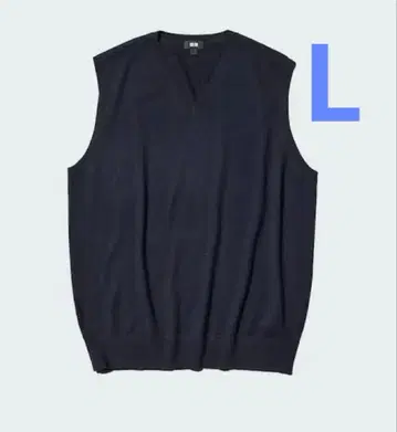 UNIQLO 메리노 v넥 베스트 L 셔츠