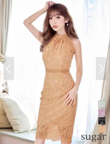 VANESSA HEART / 바네사 하트 홀터넥 드레스