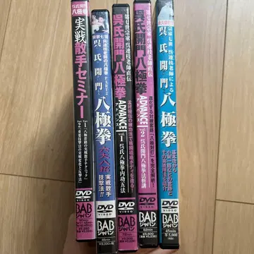 실전 호신술 세미나 & 오씨개문팔극권 5장 세트 자택 보관품