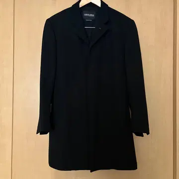 90s Giorgio Armani 블랙 체스터 코트 이탈리아제