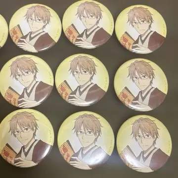 [1세트만] 나츠메 우인장 검정 나토리 슈이치 캔뱃지 9개