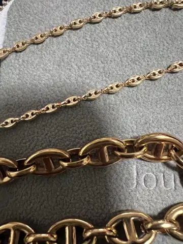 MONET 모네의 목걸이와 이에 어울리는 팔찌 (브랜드 불명)