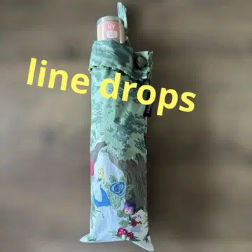 linedrops 양산 uv 가공 우천 겸용 디즈니
